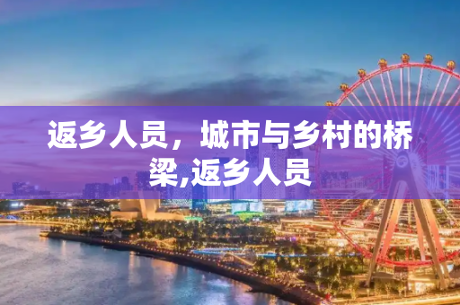 返乡人员，城市与乡村的桥梁,返乡人员