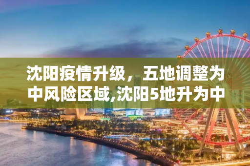 沈阳疫情升级，五地调整为中风险区域,沈阳5地升为中风险