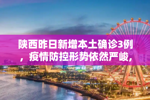 陕西昨日新增本土确诊3例，疫情防控形势依然严峻,陕西昨日新增本土确诊3例