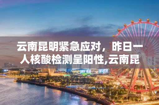 云南昆明紧急应对，昨日一人核酸检测呈阳性,云南昆明昨日1人核酸阳性